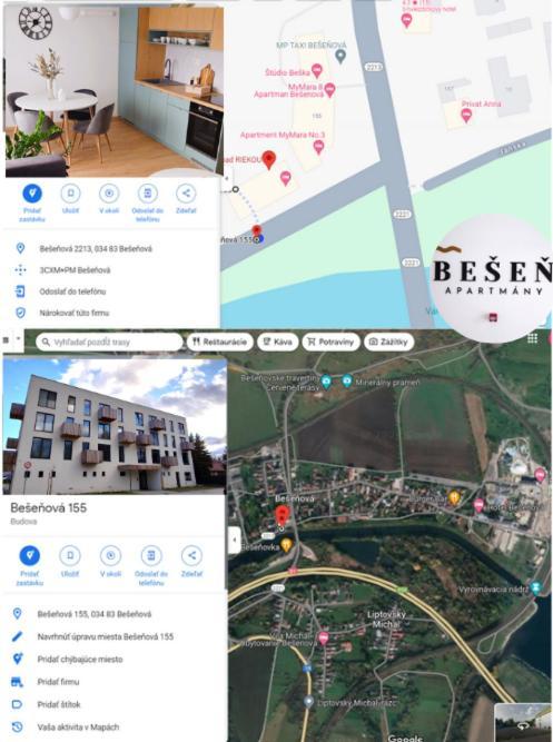 Apartman Nad Riekou Bešeňová Esterno foto
