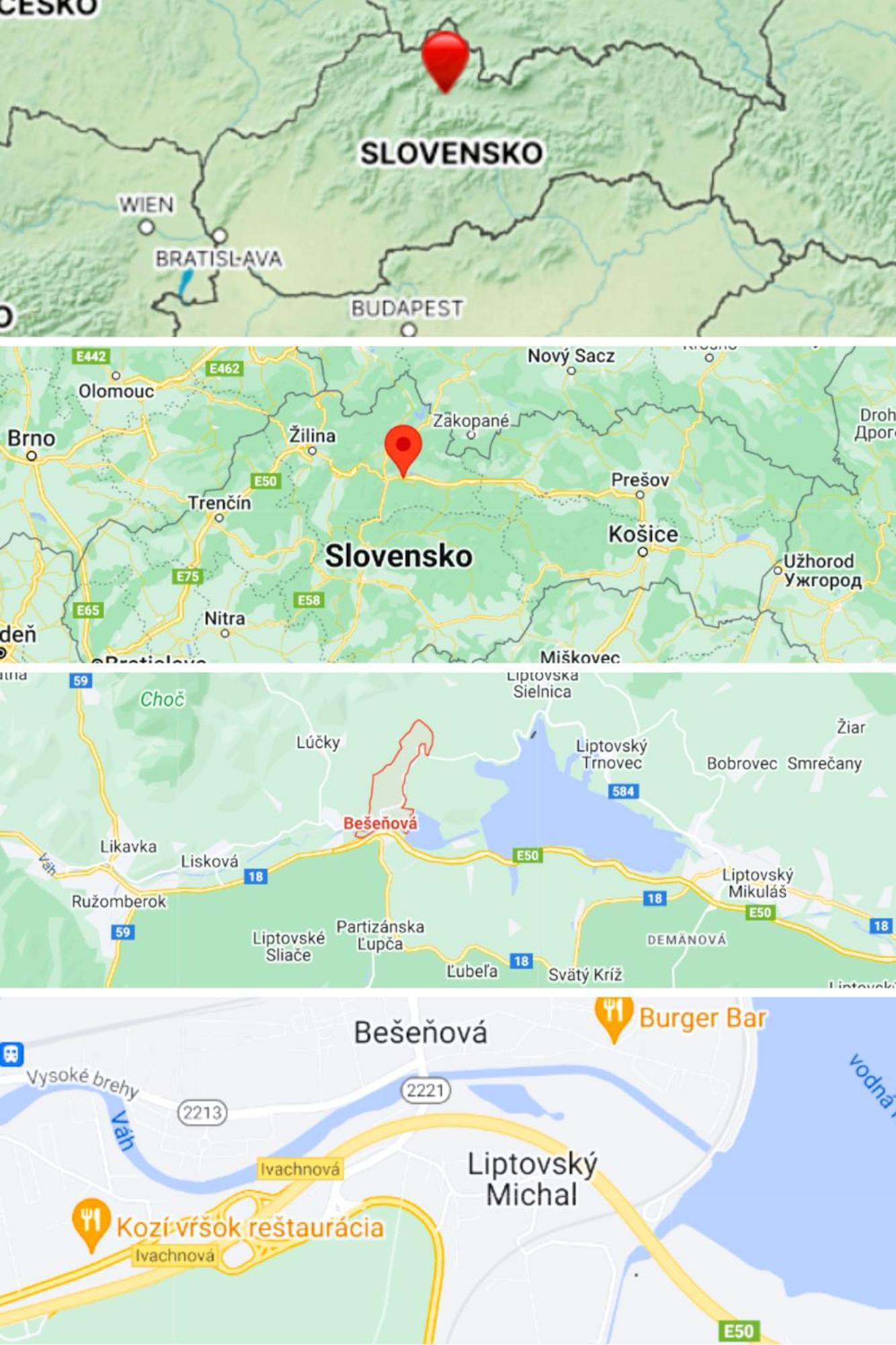 Apartman Nad Riekou Bešeňová Esterno foto